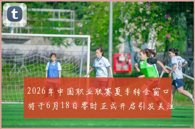 2026年中国职业联赛夏季转会窗口将于6月18日零时正式开启引发关注